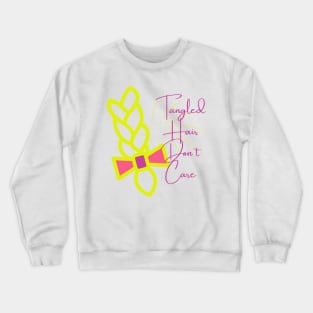 Tangled Hair Crewneck Sweatshirt